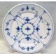 ROYAL COPENHAGEN MUSSELMALET BLUE FLUTED PLAIN LACE 22.5cm HOTEL QUALITY BREAKFAST OR LUNCHEON PLATE
